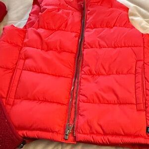 GAP Kids Red Puffer Vest
